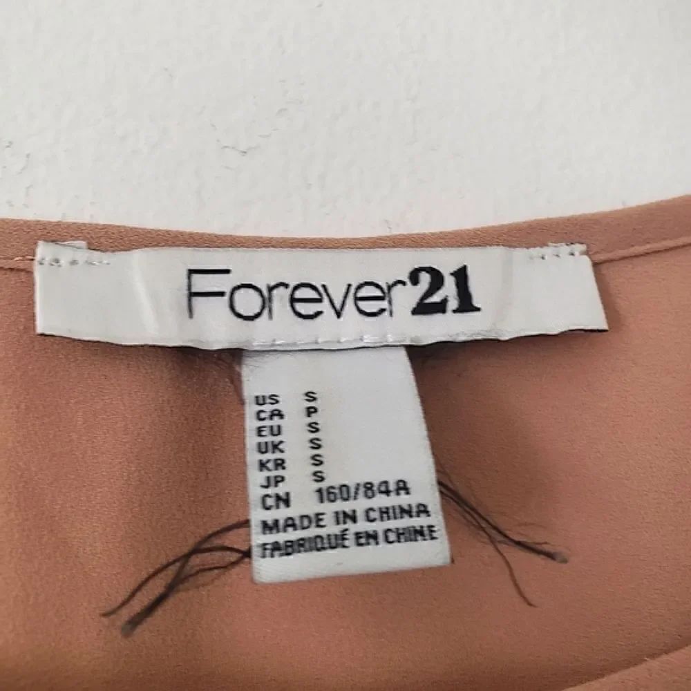 Forever21 Cold Shoulder Mini Dress S - Picture 4 of 6